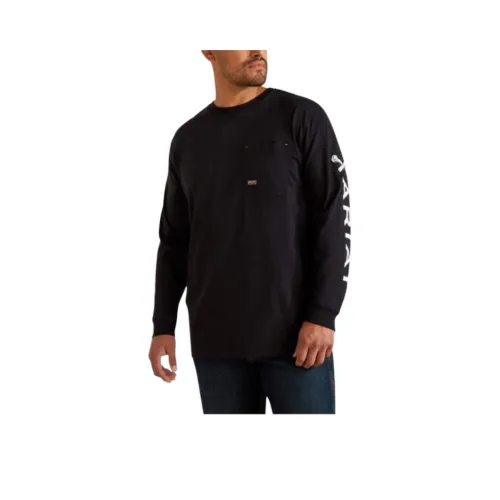 ARIAT Мужские черные T-рубашки