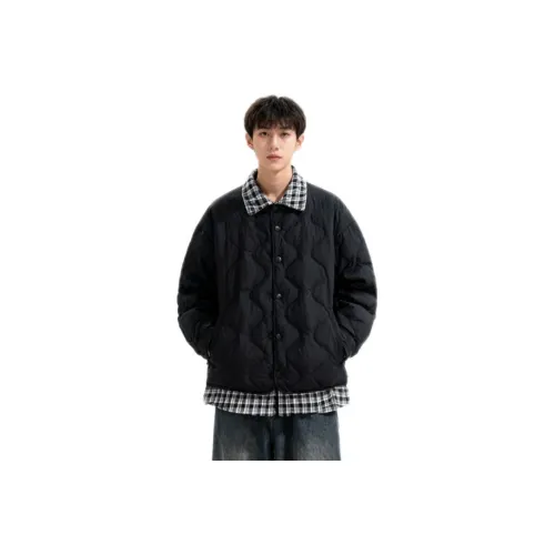 LH HOMME Черный Унисекс Пуховики