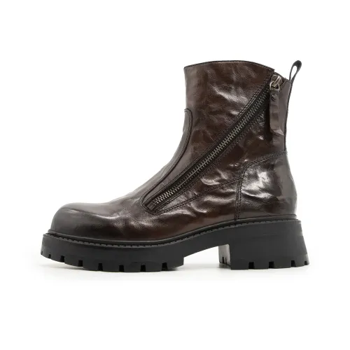 FED 13cm Мартин Ботинок Высота каблука 4,5cm Женский Кофейный