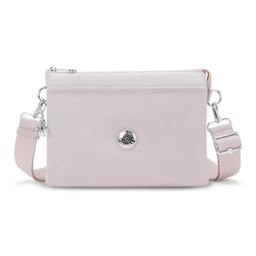 Kipling Полиамид Сумка через плечо Средняя Женская Маленькая Сияние Серебряный