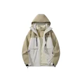 Белый/Хаки (3-в-1 Флисовая Внутренняя Одежда)