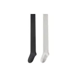 [2 пачки, утолщенная петля, ткань · улучшенное согревание] Черный + овсяной