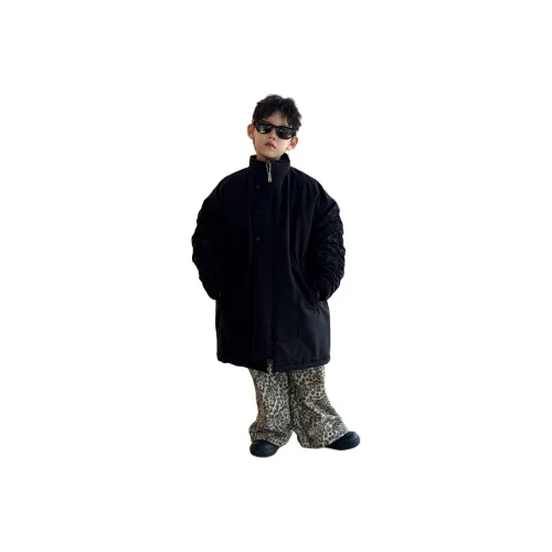 M JBABY Черный Детский Утеплённый Куртка