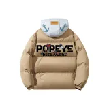 Хаки серый капюшон