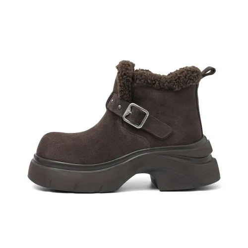 TRANOI Зимние ботинки 10 см женские