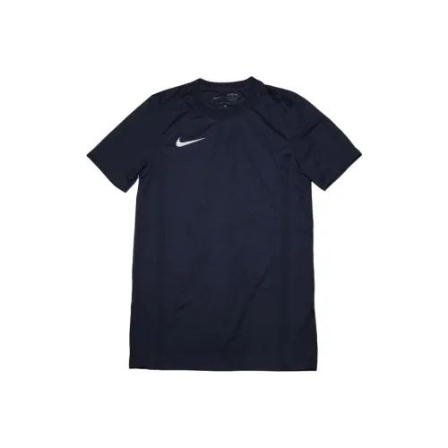 Nike Dri Fit Темно-синие Мужские T-рубашки