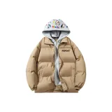 Хаки серый капюшон