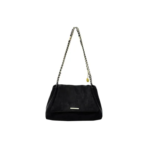 CAREELL Замшевая сумка через плечо Стандартная Женская Черная Хаки Кофейно-коричневая