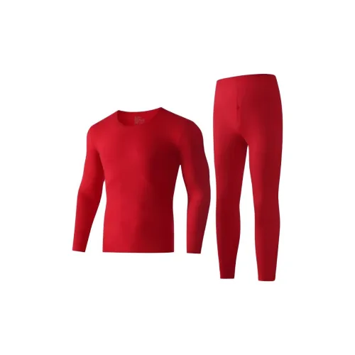 2323 [1 комплект] Счастье Красный Мужской Термокомплекты