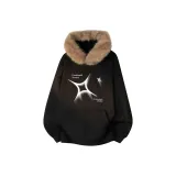 Чёрный Коричневый Мех