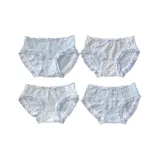 4 пачки (Полный принт Цветочный + Розовый Цветочный + Три Цветочный + Двойная Бабочка)