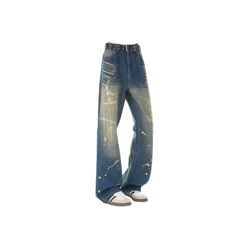 CTIDESTRAW Унисекс Джинсы