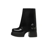 Черный с флисовой подкладкой