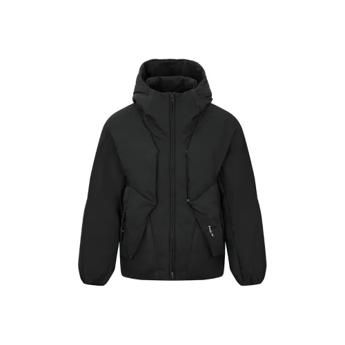 URBAN REVIVO Глубокий черный Мужские пуховики