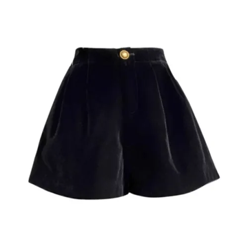 ABBY GODDESS Зимние Повседневные Шорты Женские Черные