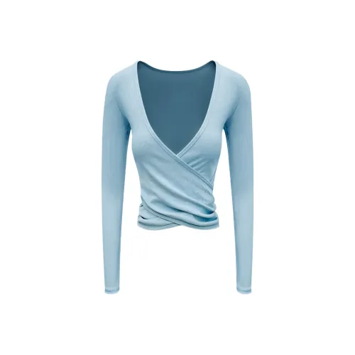 MILING Женские Йога T-рубашки