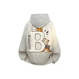 Хаки пальто + свитшот