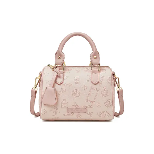 DoraemonA Jingle Cats Синтетическая кожа Одно плечо Сумка Стандартная Женская Розовая