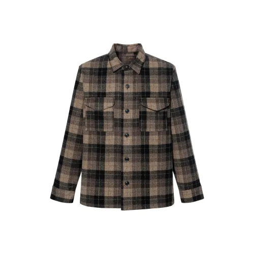 Filson Куртки и Пальто Мужской Oats Коричневый