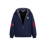 Темно-синий, флисовая подкладка