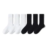 [6 упаковок] Белый 3 + Черный 3