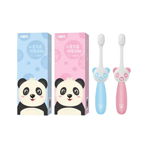 HAONIU Мягкая щетина для зубов Милый мультяшный Индивидуальная упаковка Случайный цвет Волосы