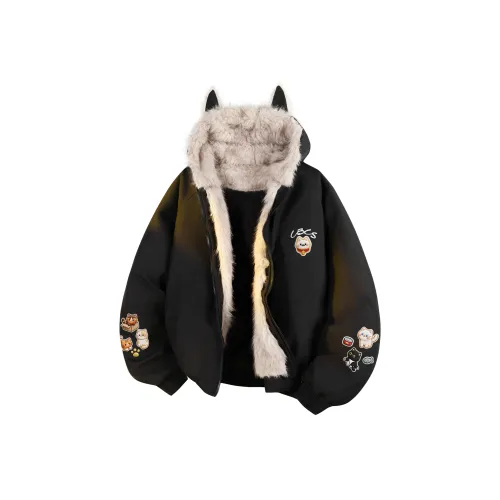 CAOBENCHUSE Хлопковый пуховик унисекс