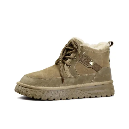 SENJIALUO 14cm Мартин Ботинок Средний Каблук Мужской