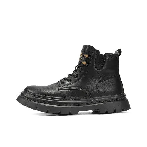 Mulinsen Высокие рабочие ботинки короткого Мартина для мужчин