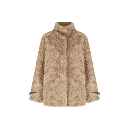 CHARM GLOW Khaki Женские меховые изделия