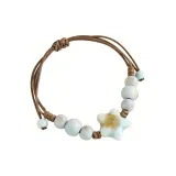 Керамика Браслет-шнурок-Синий Звезда