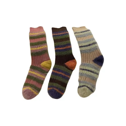 OEING 3 пачки женских носков MID до икры