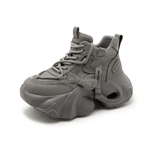 PLO CART Легкий MID Топ Масло-Подошва Кроссовки Женские