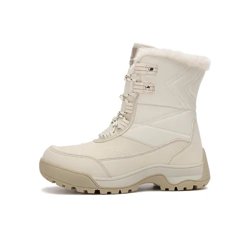 OUBT Мода Кружево Вверх Высокие Хлопковые Ботинки Удобные и Универсальные Женские Ботинки для Снегоступов на Колено