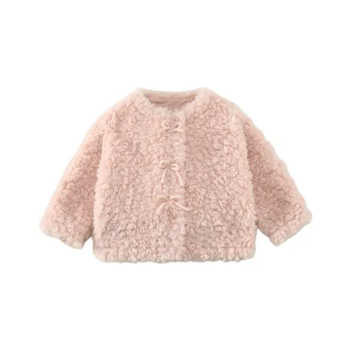 ZHIO Розовый Kids Натуральный и искусственный мех