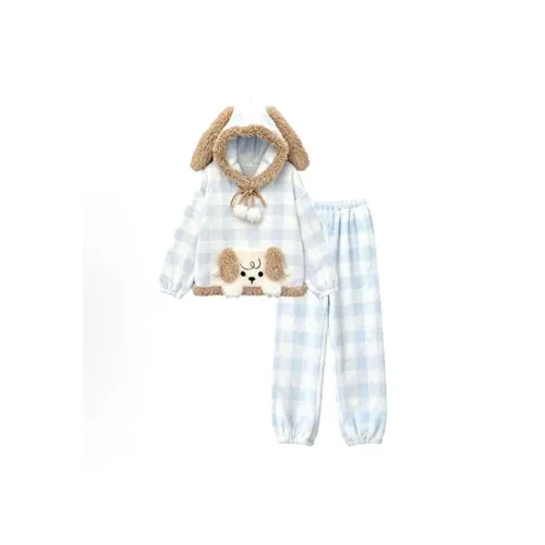 JINXU Cute BIG Ear Dog Women's Pajama Sets JINXU Милый BIG Ухо Собака Женские Пижамные комплекты