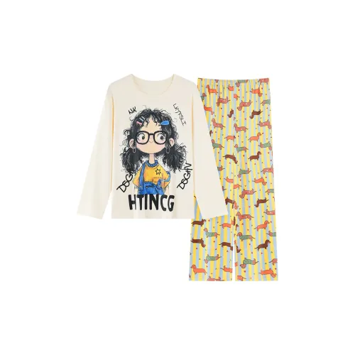 UAVAE ZJ QM89074 Женские Пижамные Комплекты