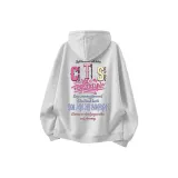 Бело-серый с флисовой подкладкой