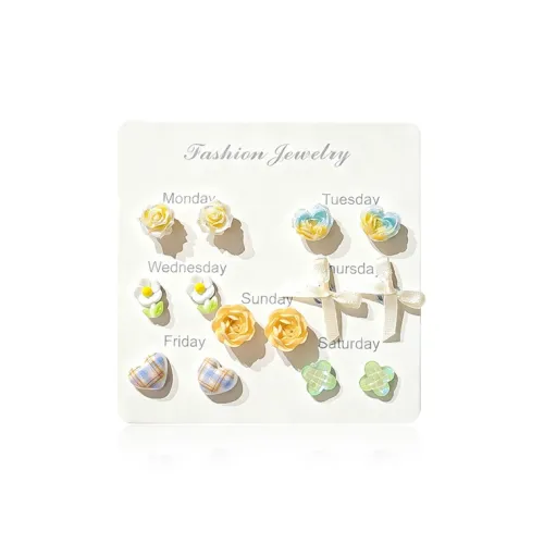 Inkopper Акриловая заколка для волос On Серьги Женские