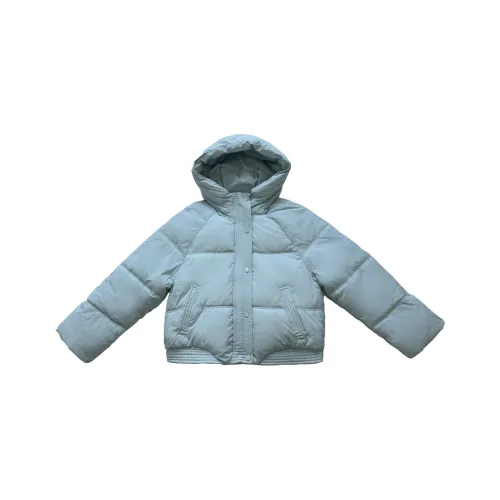 Mu Xiao Xin Светло-синий Женское пальто