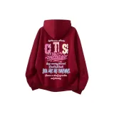 Бордовый с флисовой подкладкой