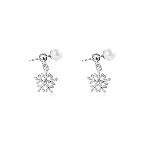 WEIJAS Серьги с золотым покрытием и медью женские