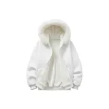 Белый с флисовой подкладкой