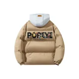 Хаки серый капюшон