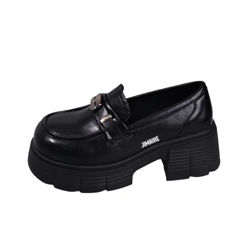 JINMAIWANG Лоферы Черные Женские