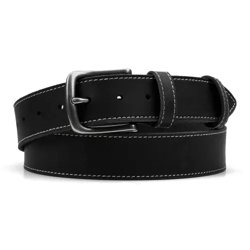 HANQIAORIJI Ремни из лощеной коровьей кожи унисекс 3,5 см