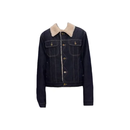TSKIU Джинсовый синий Женская Джинсовая Куртка