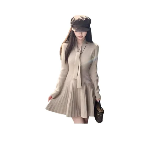 MORTEN SOLUM Длинное платье с длинными рукавами для женщин