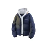 Темно-синяя вышитая шляпа