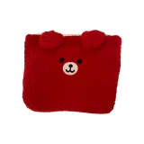Плюшевый мешок для хранения - красный медведь